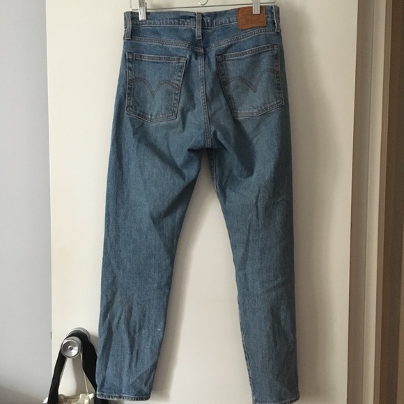 LEVIS Wedgie Icon Fit These Dreams Blue Jean 27 - Picture 4 of 11